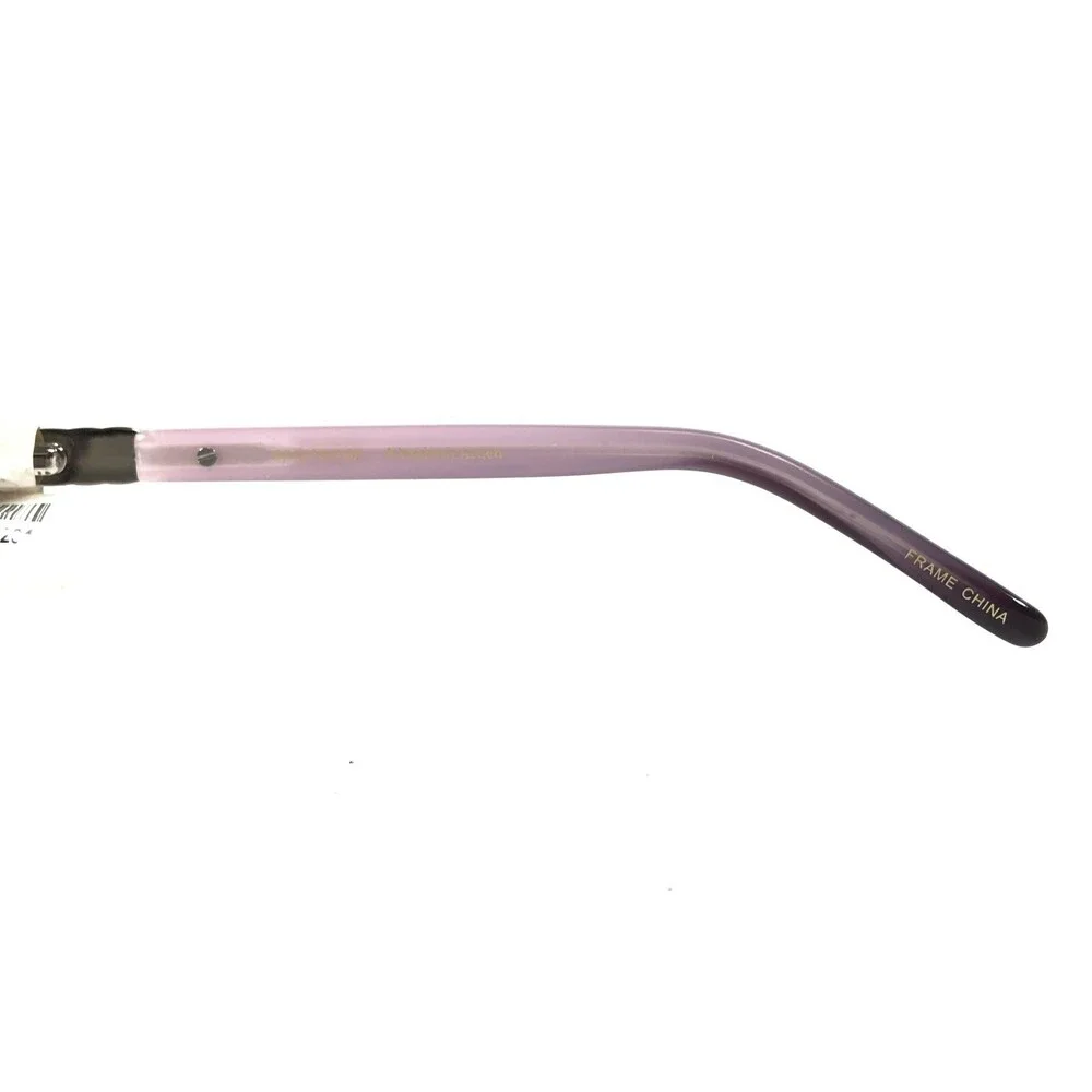 Elizabeth Arden Eyeglasses Frames EA1144-3 Purple Horn Silver 52-16-135